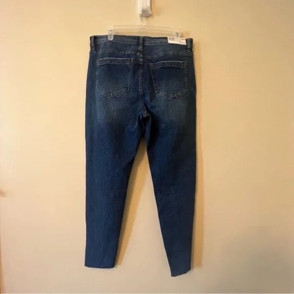 Kensie Jeans Size 10 High Rise Skinny w/ Raw Hem Jeans - Picture 5 of 8